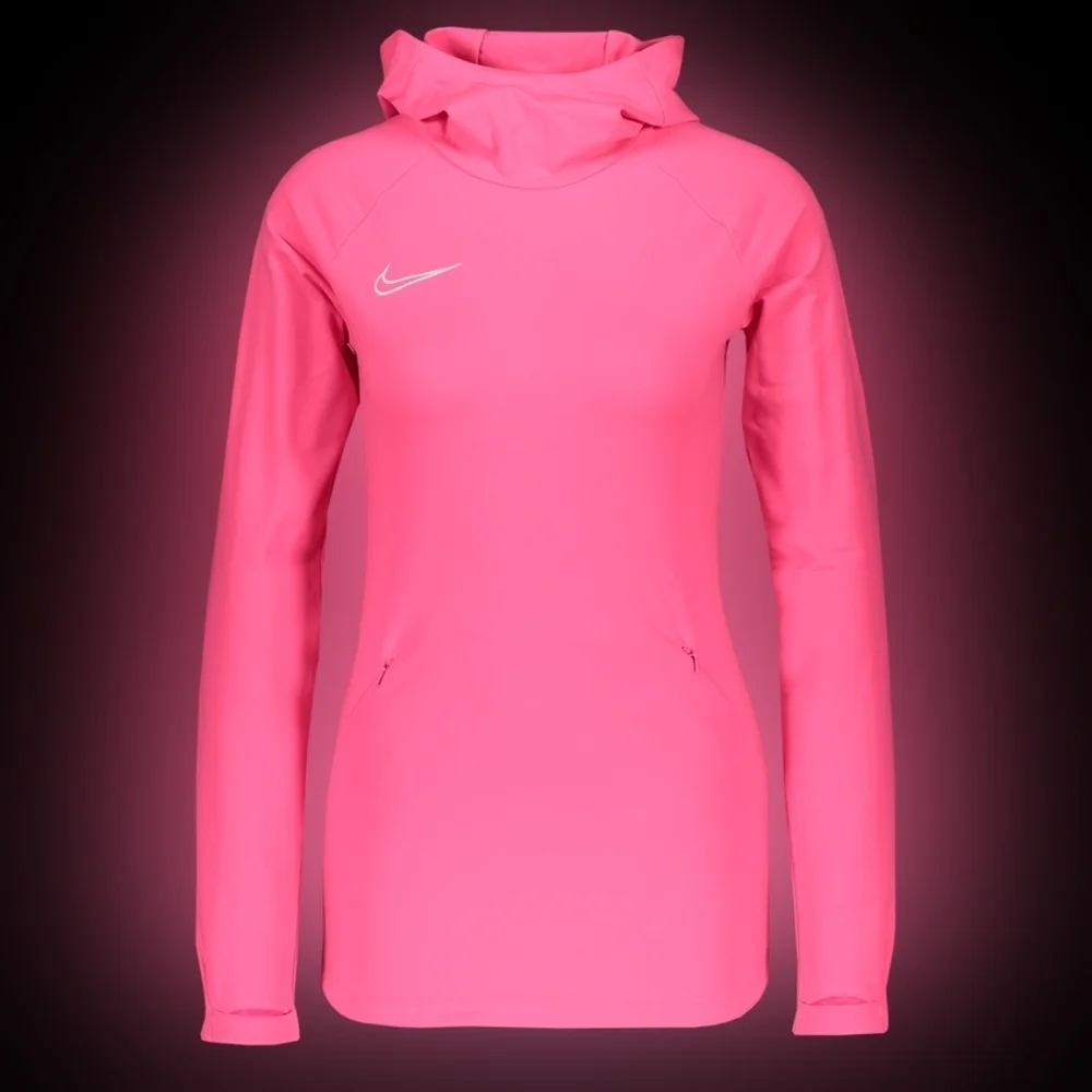 Nike Women's Pink Academy Dri Fit Hoodie NWOT Size XL